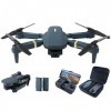 CHUBORY F89 Drone pour débutants 40+ minutes de temps de vol long WiFi FPV avec caméra pour adultes et enfants 1080P HD 120° 