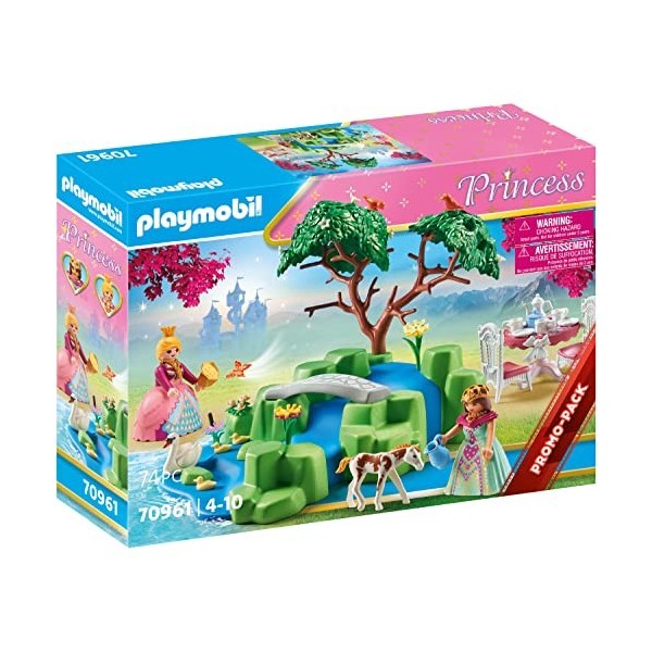 Playmobil Princess 70961 Promo Pack Pique-Nique Royal, Princesse et Famille de cygnes, Jouet pour Enfants à partir de 4 Ans