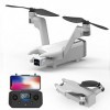 X-IMVNLEI Drone GPS avec Caméra 2.7K, Avion Bipale avec Retour Automatique, Caméra HD EIS Anti-Shake, Drones 5GHz Pliables à 
