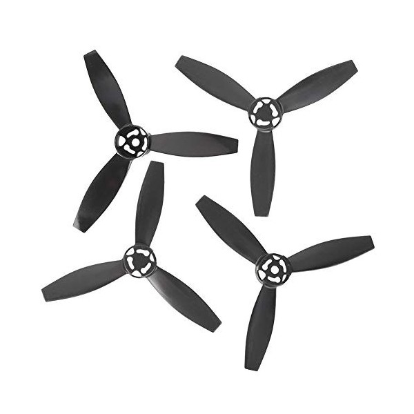 Dilwe Lame dhélice de Drone RC, 4 pièces Hélices Compatible avec Le Drone Bebop 2 Type C 