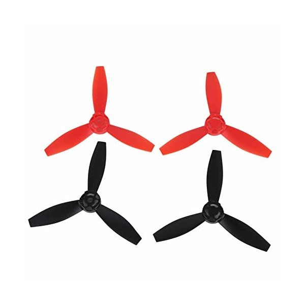 Dilwe Lame dhélice de Drone RC, 4 pièces Hélices Compatible avec Le Drone Bebop 2 Type C 