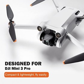 MoKo 24 Pièces Hélices Mini 3 Pro en PC, Hélices de Drone Compatible avec DJI Mini 3 Pro, Hélices de Rechange à Faible Bruit 