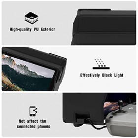 KENOBEE Pare-Soleil pour DJI Mini 2/ DJI Mini 3 Pro/Mini SE/Air 2S Air 2/ Mavic 3 de Contrôleur Accessoires pour 4.4-7.1 Pouc