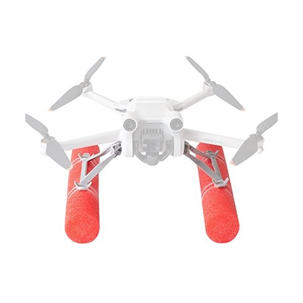 Hensych Kit de flotteur pliable à dégagement rapide de 53 mm pour drone Mini 3 Pro - Support dentraînement en vol - Canne à 
