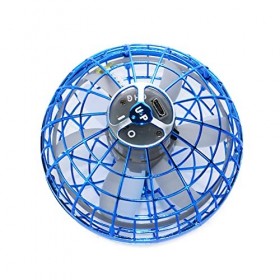 B BestCon Flying Ball Toys, OVNI tournant à 360 °, Jouet Flottant Lumineux avec la Pointe des Doigts adaptés aux Enfants et a