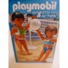 Playmobil - 5188 - Jeu de construction - Volleyeuses de plage et filet