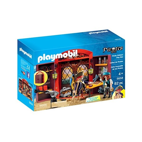 PLAYMOBIL 5658 Play box et accessoires - les pirates