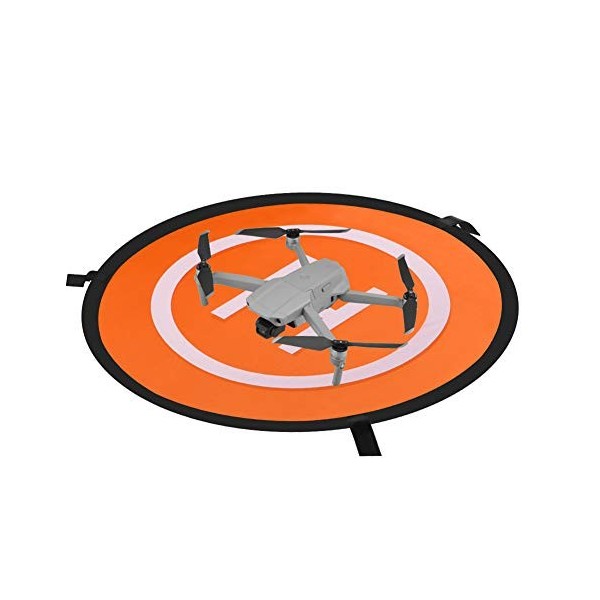 Tapis datterrissage pliable et étanche pour drone télécommandé 110 cm pour DJI Tello Mavic 2 Zoom Air Pro Platinum Phantom 3