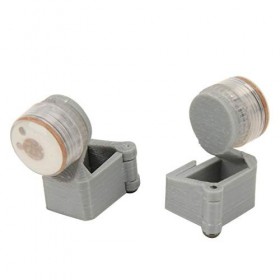 Drone veilleuse, Drone Nuit Volant lumière LED Drone LED Lampe Flash Anti-Perte Accessoires pour Mavic Mini RC Drone Gris 