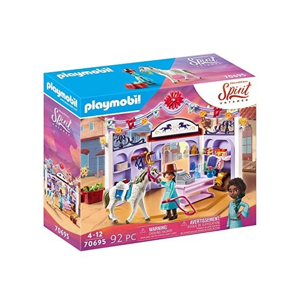 Playmobil DreamWorks Spirit Untamed Etal de friandises de Miradero Ref 70696 de 4 à 12ans 50 pièces