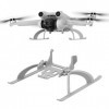 HeiyRC Rallonges de train datterrissage pour drone DJI Mini 3 Pro - Pliable - Accessoire de protection étendu
