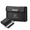 iEago RC Mavic 3 Pro Batterie Sac Antidéflagrant Lipo Safe Bag Ignifuge Housse de Protection Batterie Résistant Aux pour DJI 