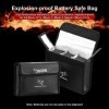 iEago RC Mavic 3 Pro Batterie Sac Antidéflagrant Lipo Safe Bag Ignifuge Housse de Protection Batterie Résistant Aux pour DJI 