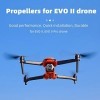 LICHIFIT Hélices de drone à dégagement rapide pour EVO II Pro/II - Lames de rechange pour PC