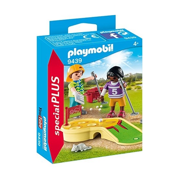 Playmobil - 9439 - Enfants et minigolf