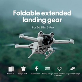 Extensions de train datterrissage pour DJI Mavic Mini 3 Pro, Mavic Mini 3 Pro,Extension de hauteur à dégagement rapide,Prote