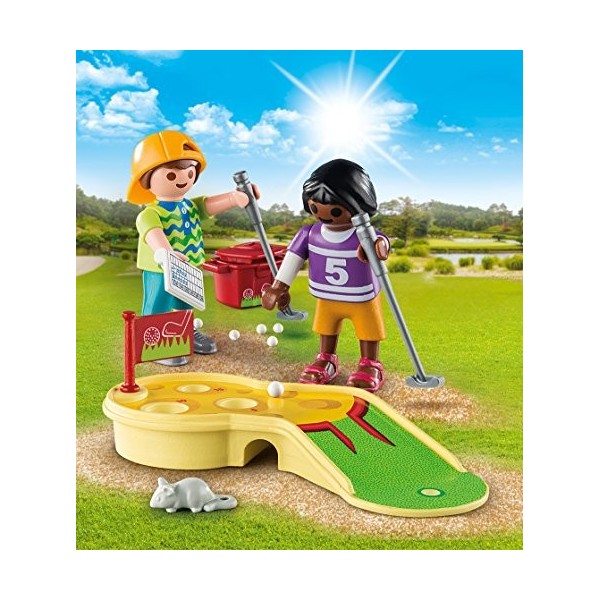 Playmobil - 9439 - Enfants et minigolf