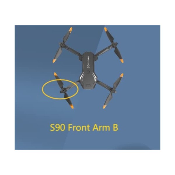 Heygelo S90 Drone Accessoires, bras avant B avec moteur