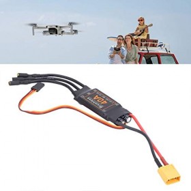 BuyWeek Contrôleur de Vitesse ESC 40A sans balais, Accessoires RC Drone Airplanes Motor Speed Controller de Vitesse 5V / 3A
