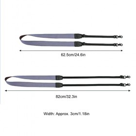 SUNGOOYUE Sangle de Cou pour Contrôleur de Drone RC, Confortable 2 Couleurs Double Face Smart Drone Controller Neck Strap pou