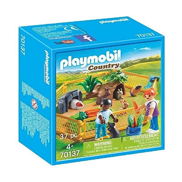 Playmobil Enfants avec Petits Animaux