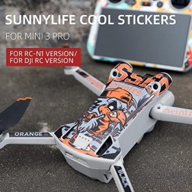 Mini 3 Pro Drone Set dautocollants étanches pour Mini 3 Pro Drone Compatible avec DJI RC Télécommande Décoration Accessoires