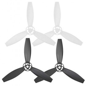 RC Drone Propeller Blade, 4 pièces RC Quadcopter Propeller Blade Upgrade Parts Compatible avec Bebop 2 Drone Type C 