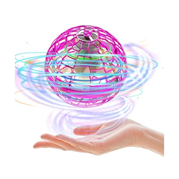 Wepai Flying Spinner Boule Volante Jouet,Mini Drone Enfant, 360° Ho