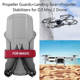 iEago RC Mini 2 360° Protection dHélice Libération Rapide Lame Protecteur Anneau + Train Datterrissage Élévateurs Extension