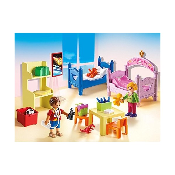 Playmobil - 5306 - Chambre denfants avec lits superposés