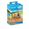 Playmobil Suricates et Rocher Multicolor 70349