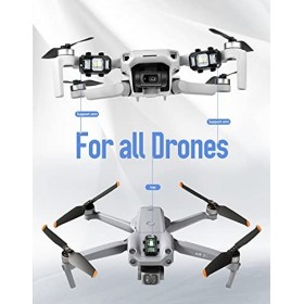 Lumière stroboscopique pour drone Mavic Air 2 et DJI Air 2S/Mavic 3, éclairage anti-collision pour vol de nuit, sadapte à to
