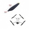 ZYGY Lot de 24 hélices pour drone DJI MINI 3 PRO pour photographie aérienne - Lame Mavic Mini 3 Pro - Réduction du bruit - Ac