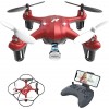 ATOYX AT-96 Drone avec Caméra HD FPV Drone Enfant WiFi Hélicoptère Télécommande avec Mode sans Tête, Maintien dAltitude, 360