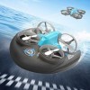 ONTOMYO 2,4 G Water Surfing Air Sprint Ground Drift DREI-in-1 Drone de télécommande pour enfants - Haute vitesse moyenne et b
