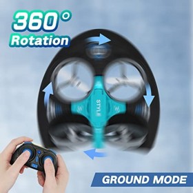 ONTOMYO 2,4 G Water Surfing Air Sprint Ground Drift DREI-in-1 Drone de télécommande pour enfants - Haute vitesse moyenne et b