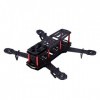 Dilwe Cadre quadricoptère, Kit de Cadre de Drone davion RC 2 Types 250 MM Compatible avec la pièce de Mise à Niveau QAV250 C
