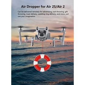 WANGCL Dispositif de livraison de drones avec lanceur dair à libération rapide et engrenages datterrissage de drones pour l