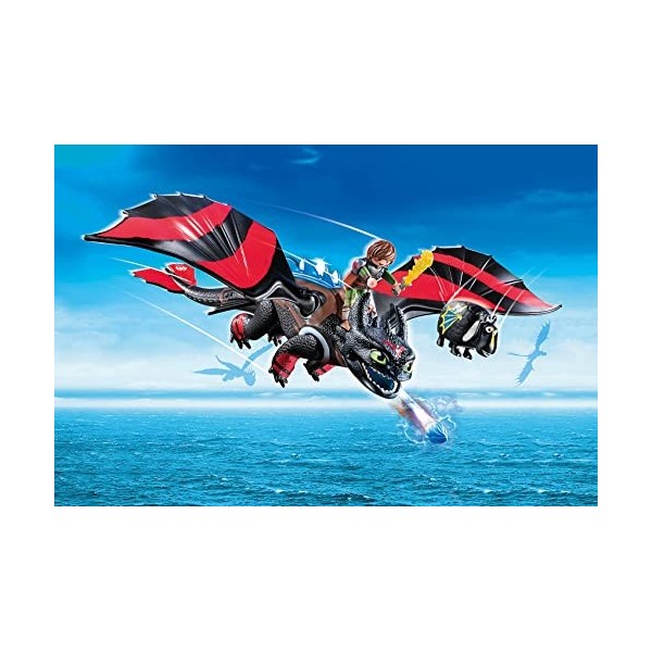 Playmobil 70727 Dragon Racing: Krokmou et Harold - DreamWorks Dragons ©- DreamWorks Dragons ©- Dragons krokmou