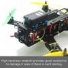 Kit de Cadre de Drone avec vis, 2 Types 250MM Quadcopter FPV Kit de Cadre de Drone davion pour QAV250 Fibre de Carbone 
