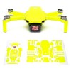 Wrapgrade Skin Ensemble dautocollants Compatible avec DJI Mini 2 Neon Yellow 