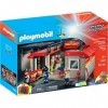 Playmobil 5663 - City Action - Caserne de pompiers transportable