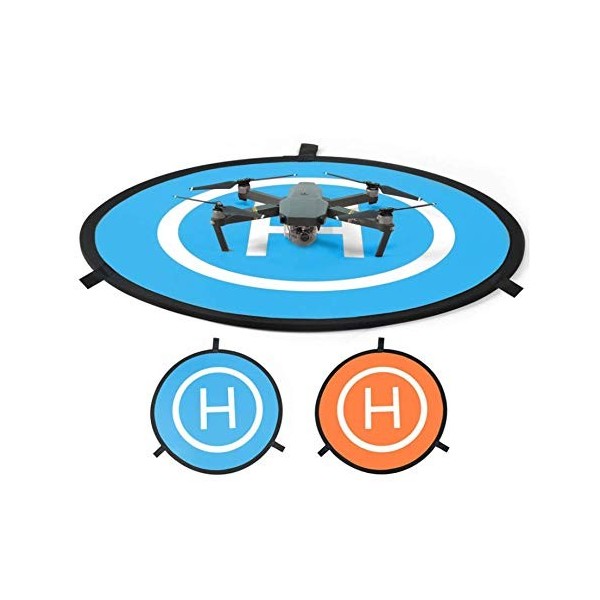 MotuTech Landing Pad Tapis datterrissage Aire Pliable Double Face pour DJI FPV Mavic Mini 2/1 Air 2/1 Pro Mavic 2 Pro Zoom S