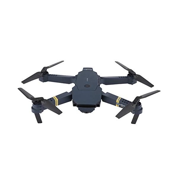 RC Drone Pliable, WiFi 2.0MP Caméra de grand angle 2.4G 4CH Drone 2 batteries Aéromodèle machine entière