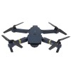 RC Drone Pliable, WiFi 2.0MP Caméra de grand angle 2.4G 4CH Drone 2 batteries Aéromodèle machine entière