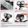 SPYMINNPOO Drone Owl Searchlight, 4 Modes Drone Lights Night Flying Light Type Universel Compatible avec Conversion Upgrade T