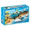 Playmobil - 6864 Voiture avec bateau et moteur submersible