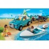 Playmobil - 6864 Voiture avec bateau et moteur submersible