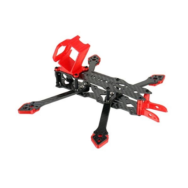 FEICHAO 225mm Kit Freestyle de Cadre de Drone de Course 5 Pouces avec Support de caméra imprimé 3D Compatible pour caméra Gop