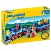 Playmobil 6880 Train étoilé avec passagers et Rails Multicolore